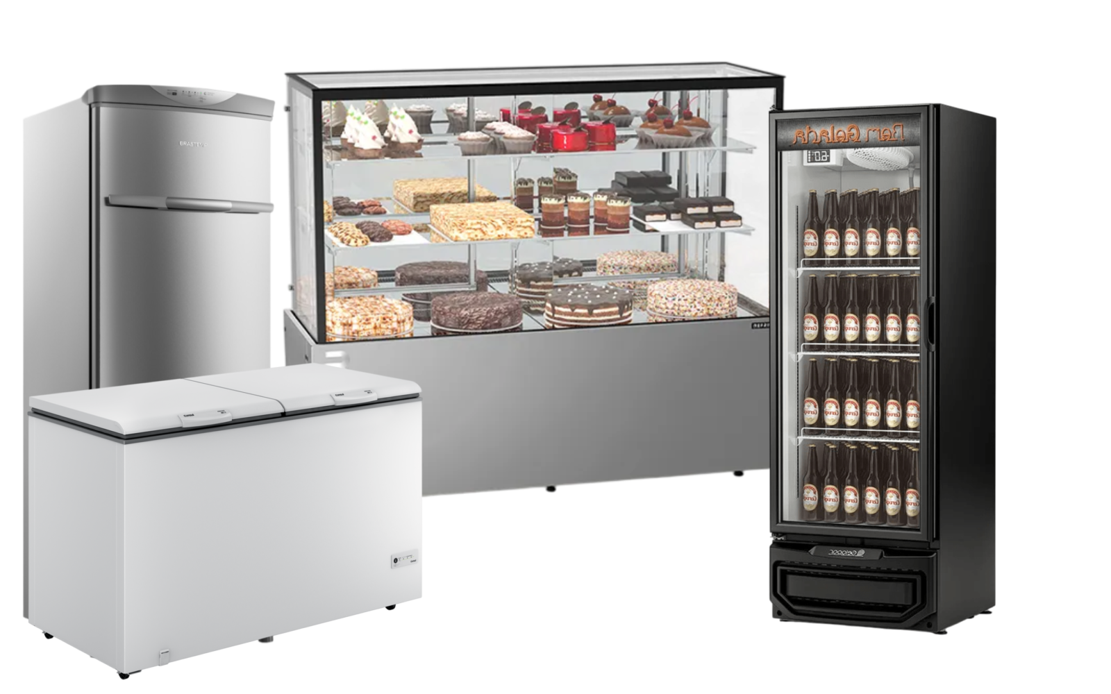 Freezer Vitrine Balcão